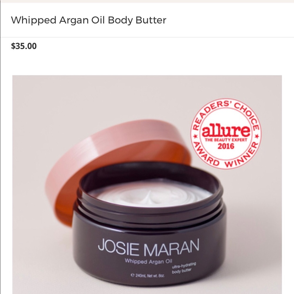 Josie Maran body butter